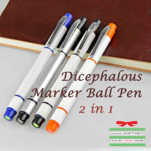 Dicephalous Marker Ball Pen